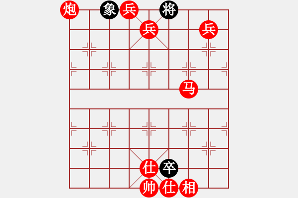 象棋棋譜圖片：棋局-2a3 caN2B - 步數(shù)：100 