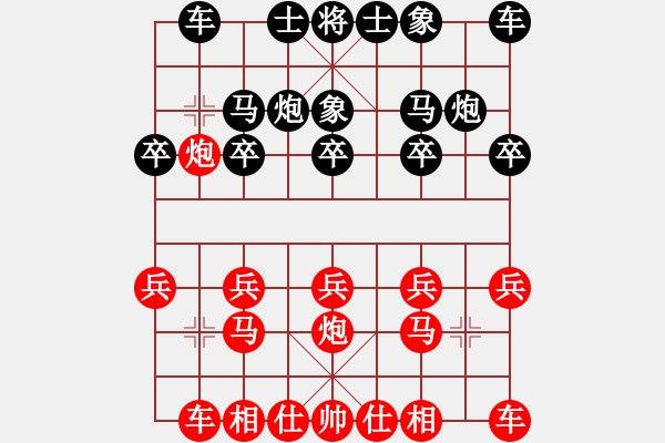 象棋棋譜圖片：李越川 先勝 牛鴻雁 - 步數(shù)：10 