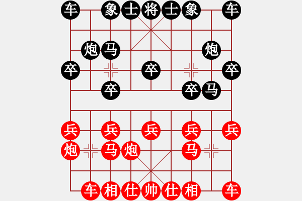 象棋棋譜圖片：四川成都龍翔通訊 孟辰 負 江蘇棋院 徐超 - 步數(shù)：10 