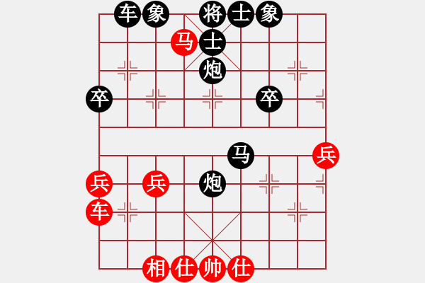 象棋棋譜圖片：敗給時(shí)間℡[紅] -VS- 負(fù)分太后 魚[黑] - 步數(shù)：40 