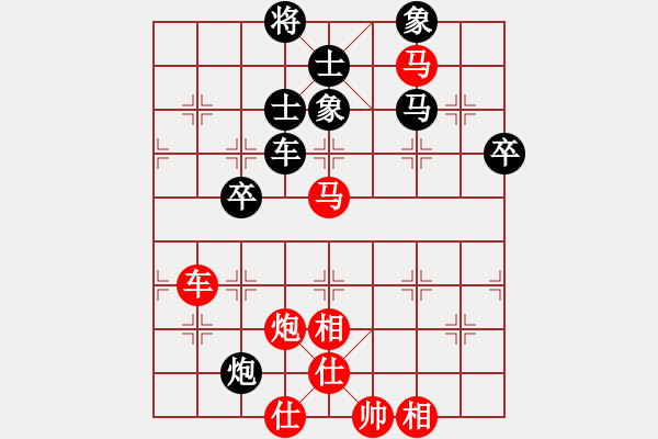 象棋棋譜圖片：start(7段)-勝-南南(3段) - 步數(shù)：80 