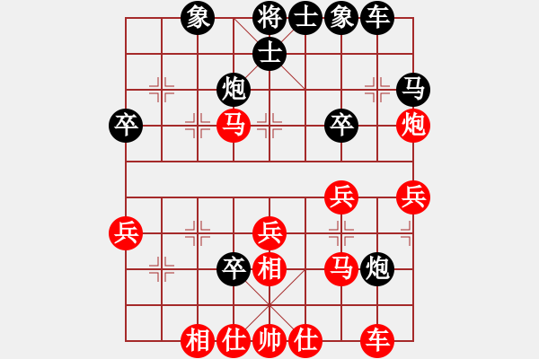 象棋棋譜圖片：puteuhji(5段)-勝-笑龍在地(8段) - 步數(shù)：40 