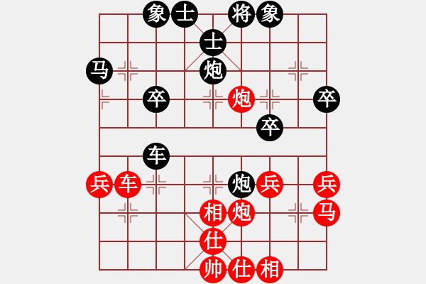 象棋棋譜圖片：easyloose(5段)-勝-棋壇毒龍(8段) - 步數(shù)：40 