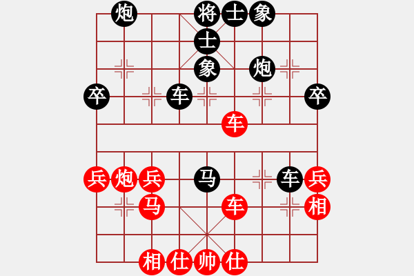 象棋棋譜圖片：choisiwon(5段)-負(fù)-岳西棋癡(5段) - 步數(shù)：40 