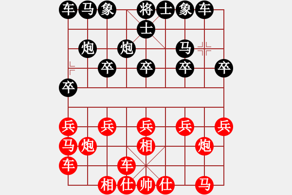 象棋棋譜圖片：奕天小女孩(7段)-和-戰(zhàn)無不勝嗎(6段) - 步數(shù)：10 