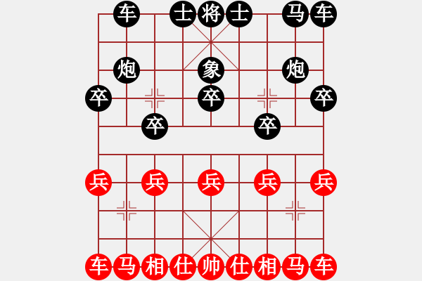 象棋棋譜圖片：虐菜 - 步數(shù)：10 