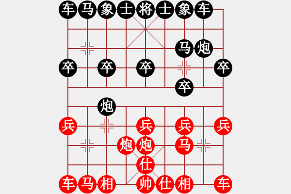 象棋棋譜圖片：無錫市隊(duì) 李濟(jì)拯 和 張家港市隊(duì) 金劍 - 步數(shù)：10 