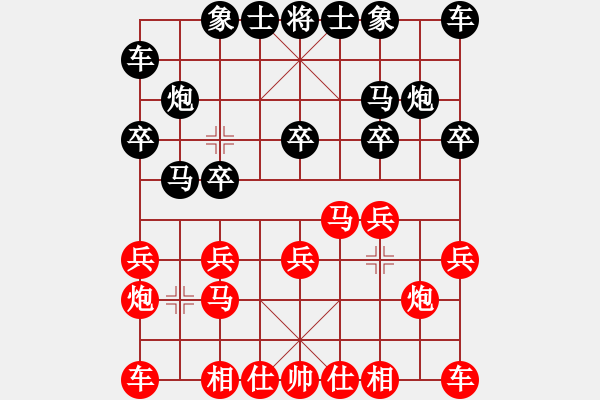 象棋棋譜圖片：街道棋王(3段)-勝-dnccz(月將) - 步數(shù)：10 