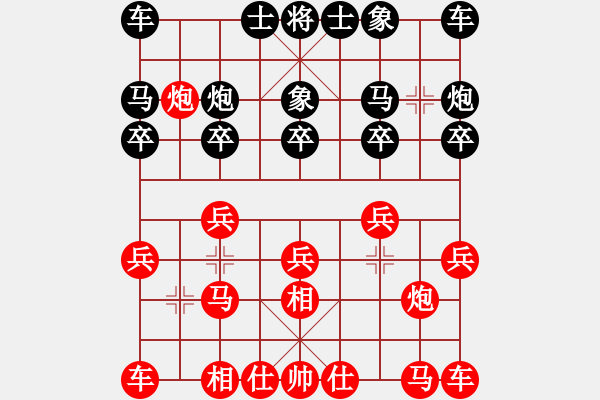 象棋棋譜圖片：馮金貴 先負(fù) 王大明 - 步數(shù)：10 