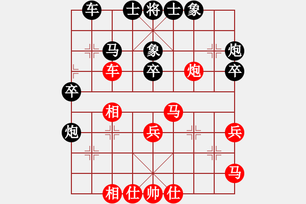 象棋棋譜圖片：roboton(6段)-負-nndnnd(5段) - 步數(shù)：40 