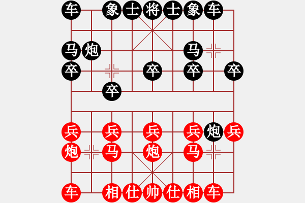 象棋棋譜圖片：一心一意【640324983】VS業(yè)7第20局2022-11-12 - 步數(shù)：10 