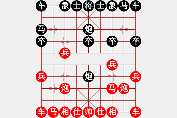 象棋棋譜圖片：小鑫悅(4段)-勝-狂刀亂舞(8級) - 步數：10 