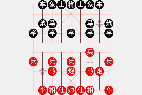 象棋棋譜圖片：象棋之美麗的神話[紅] -VS- ★臥龍居士★[黑] - 步數(shù)：10 