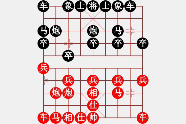 象棋棋譜圖片：愛中華之金鉤炮專輯《11》先勝姚長新6-3 - 步數(shù)：10 