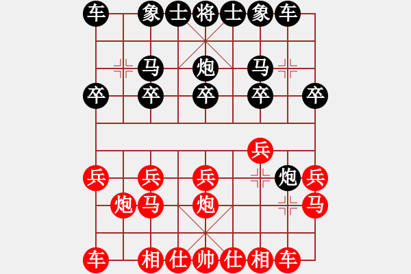 象棋棋譜圖片：算無遺策(9級)-負(fù)-游園驚夢(8級) - 步數(shù)：10 