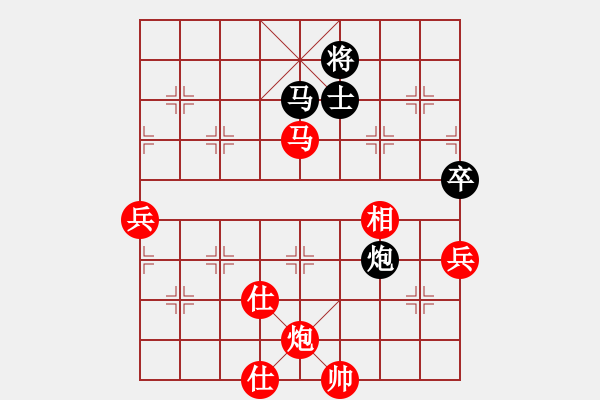 象棋棋譜圖片：臨汾 周小平 勝 陜西 劉強(qiáng) - 步數(shù)：95 