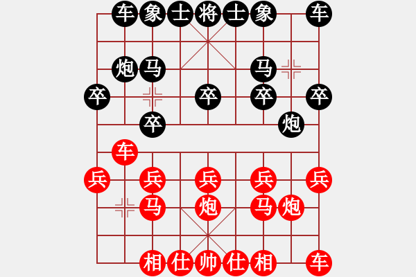 象棋棋谱图片：帝威风凛凛(6段)-负-abctachi(8段) - 步数：10 