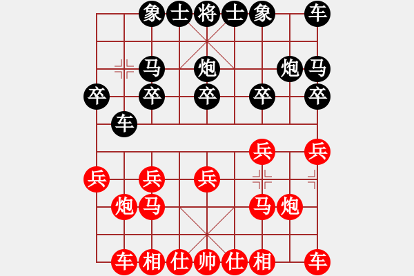 象棋棋谱图片：女子4 (2)孙慧淳先和林嘉欣 - 步数：10 