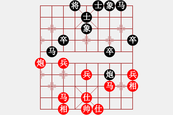 象棋棋譜圖片：炫鋒比賽三(初級)-和-太湖戰(zhàn)神叁(4r) - 步數(shù)：40 