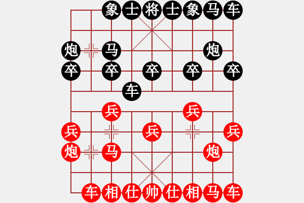 象棋棋譜圖片：阿德樹二(8段)-勝-新賽股份(9段) - 步數(shù)：10 