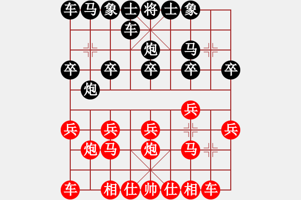 象棋棋譜圖片：譚開(kāi)宇（業(yè)9-1）先勝幸福的（學(xué)1-3）202303301741.pgn - 步數(shù)：10 