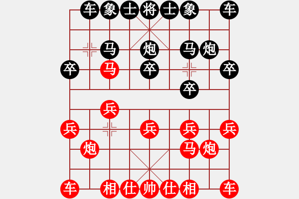 象棋棋譜圖片：新聞故事(9級(jí))-和-鐵血戰(zhàn)士二(初級(jí))       “智弈象棋網(wǎng)杯”網(wǎng)絡(luò)比賽第五輪 - 步數(shù)：10 