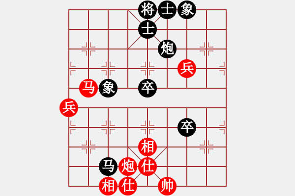 象棋棋譜圖片：波蘭棋癡(2段)-負(fù)-美倫(2段) - 步數(shù)：100 