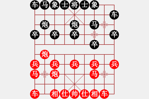 象棋棋譜圖片：dafuyuan(9段)-勝-chinatv(6段) - 步數(shù)：10 