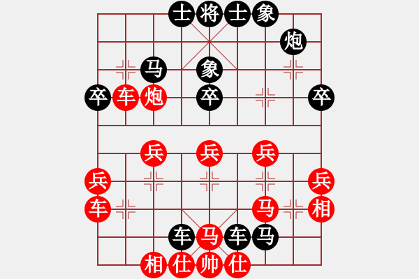 象棋棋譜圖片：NUMBL 負 分紅比例符合技術(shù)開 - 步數(shù)：40 