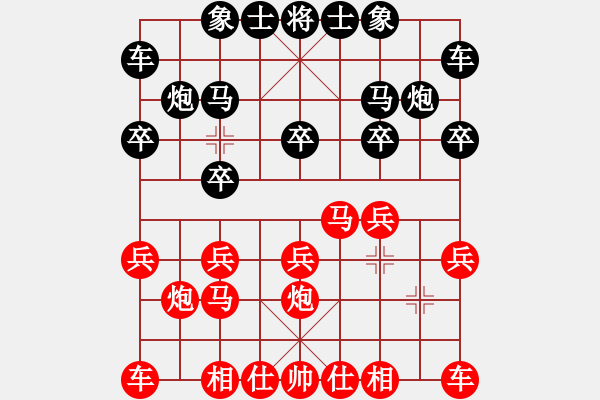 象棋棋譜圖片：唐鋮佑-(先負)-鄧舒航-202204171400 - 步數(shù)：10 