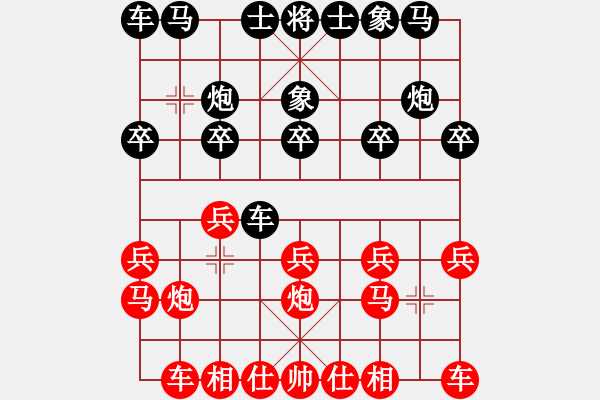 象棋棋譜圖片：一夜醒悟(5級)-勝-wlix(4級) - 步數(shù)：10 