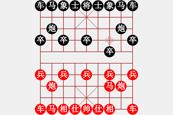 象棋棋譜圖片：3 - 步數(shù)：2 