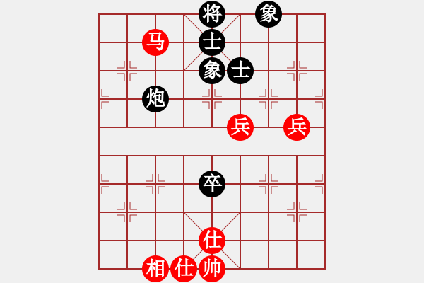 象棋棋譜圖片：倪金凱 先和 夏彤 - 步數(shù)：83 