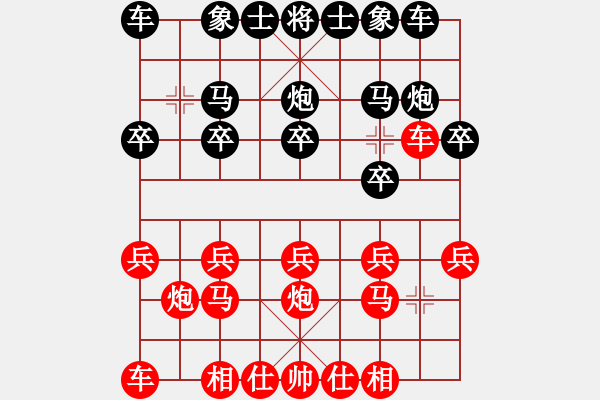 象棋棋譜圖片：2 - 步數(shù)：10 