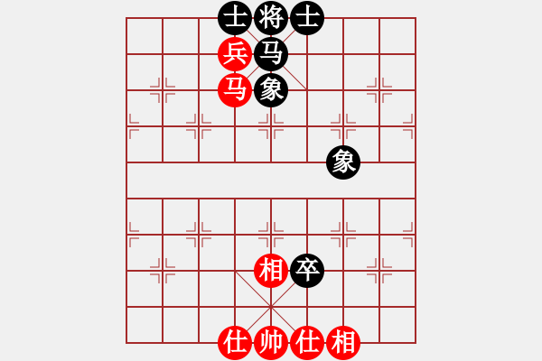 象棋棋譜圖片：Checkmate with Horse - 步數(shù)：0 