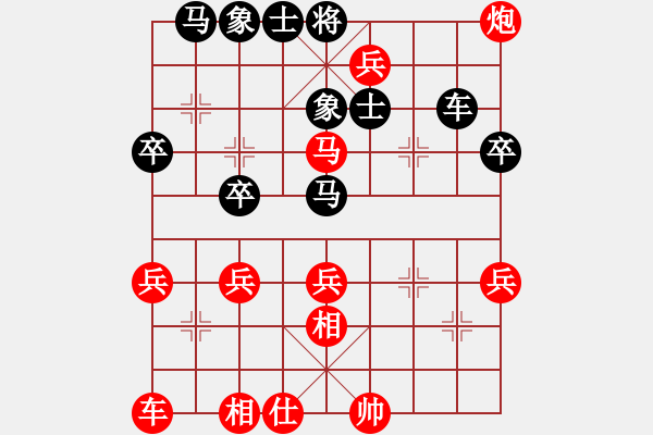 象棋棋譜圖片：正陽(yáng)第十名(1段)-勝-shuihu(4r) - 步數(shù)：40 