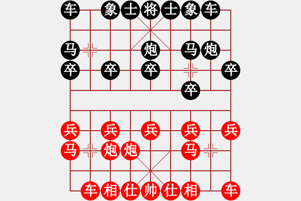 象棋棋譜圖片：婁底一把刀(4段)-負(fù)-凱里一把刀(3段) - 步數(shù)：10 