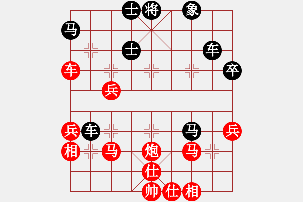 象棋棋譜圖片：不游泳的魚(yú)(月將)-勝-富貴聯(lián)盟一(初級(jí)) - 步數(shù)：50 