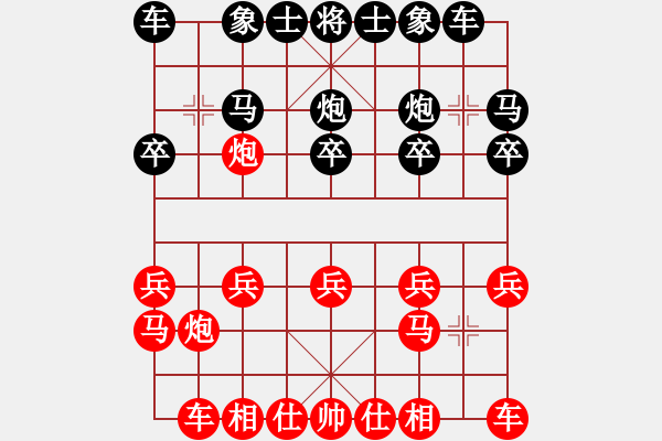 象棋棋譜圖片：阿羅拉(3段)-勝-桔中洞天(3段) - 步數(shù)：10 