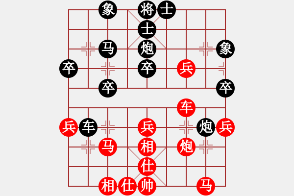 象棋棋譜圖片：無(wú)銀三百兩(2段)-勝-吉林郭莉萍(1段) - 步數(shù)：40 