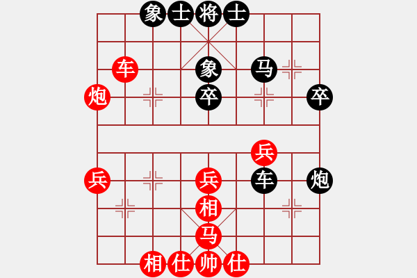 象棋棋譜圖片：北斗神拳(8段)-負(fù)-本溪臭棋(8段) - 步數(shù)：40 