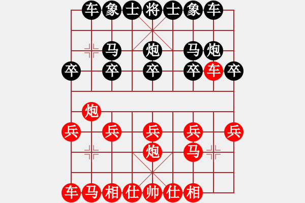 象棋棋譜圖片：7.Pauline【7-1】（先負）弈童班主【7-2】（小列手炮） - 步數(shù)：10 