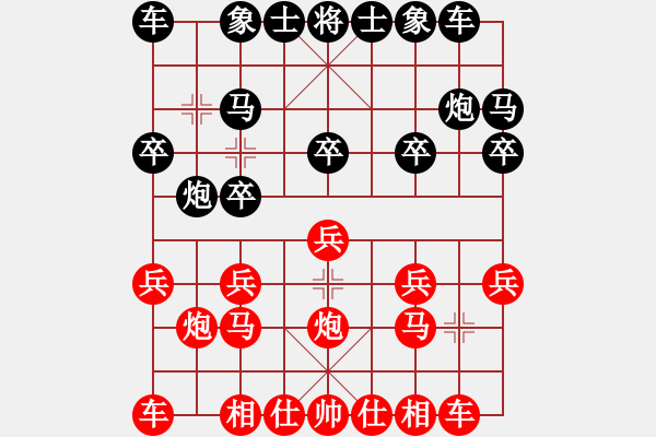 象棋棋譜圖片：茶飄香（業(yè)6-3）先勝小老虎（業(yè)6-3） - 步數(shù)：10 