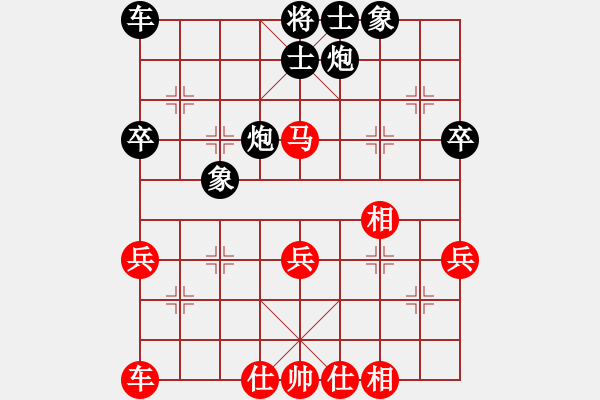 象棋棋譜圖片：第一屆菜菜杯第一輪劉永強(qiáng)和環(huán)境時勢第一局.pgn - 步數(shù)：50 