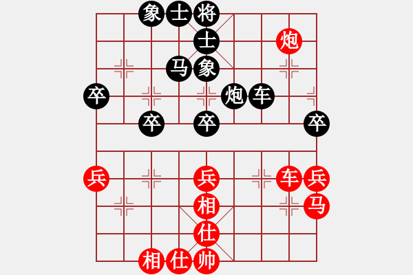 象棋棋谱图片：惠农区李锦绵先负通信体协刘明 - 步数：50 