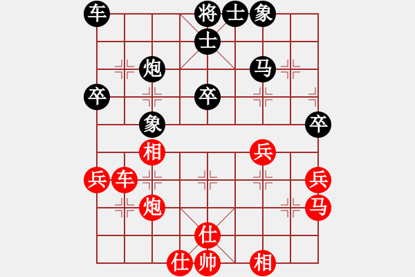 象棋棋譜圖片：黃毛小妮[紅] -VS- 負分太后 魚[黑]（2） - 步數(shù)：60 