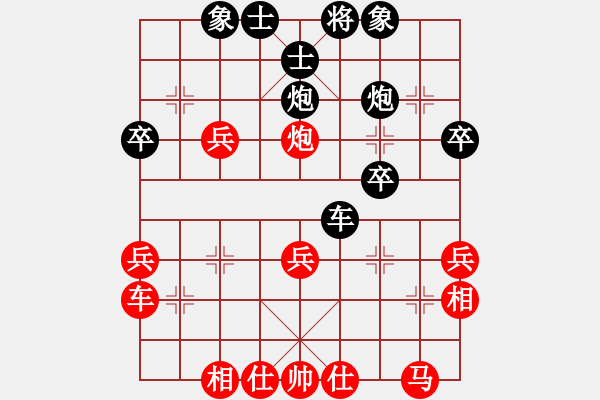 象棋棋譜圖片：馬E進Y（業(yè)9－1）先和劉昕（業(yè)9－1）202203061703.pgn - 步數(shù)：30 