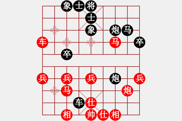 象棋棋譜圖片：梁山假李逵(9段)-負(fù)-風(fēng)雨樓琴(9段) - 步數(shù)：40 