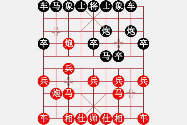 象棋棋譜圖片：老魏[1245437518] -VS- 寧靜致遠[2475764540] - 步數(shù)：10 