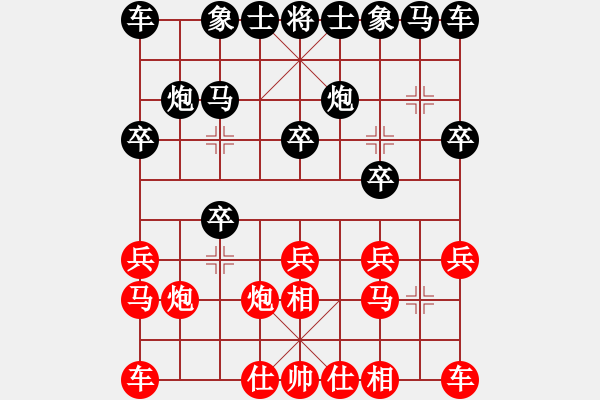 象棋棋譜圖片：-VS- Q★阿牧[471936545]滴水穿石佛[423375394] - 步數(shù)：10 